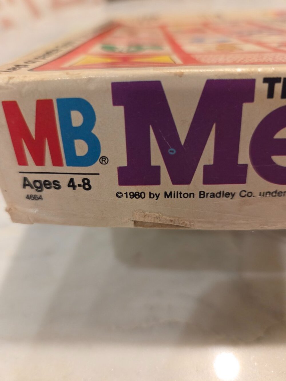 GAME, MILTON BRADLEY'S "THE ORIGINAL MEMORY CARD MATCHING GAME," 1960 VINTAGE! - Picture 4 of 6